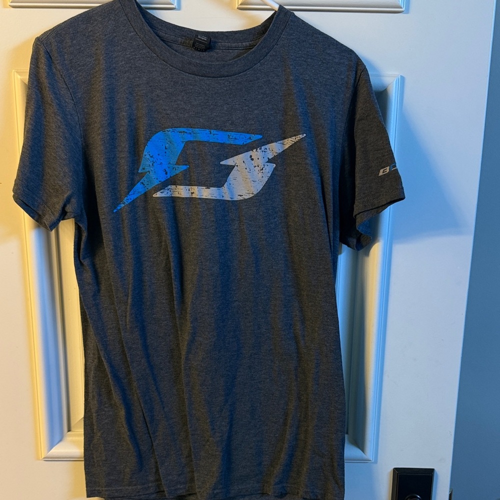 Chevrolet Bolt EV Gray and Blue Graphic Tee